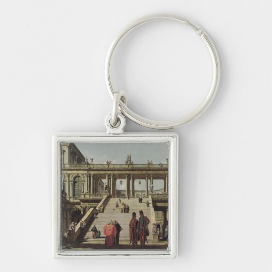 Castle Courtyard, 1762 Sleutelhanger (Voorkant)