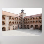 Castle Courtyard Poster (Voorkant)