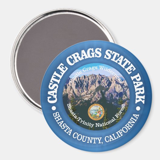 Castle Crags SP Magneet (Voorkant / Achterkant)