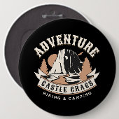 Castle Crags State Park Californië Ronde Button 6,0 Cm (Voorkant /achterkant)