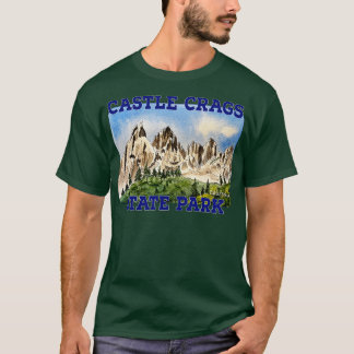 Castle Crags State Park, Californië T-shirt