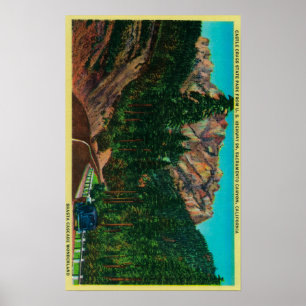 Castle Crags State Park uit de VS 99 Poster