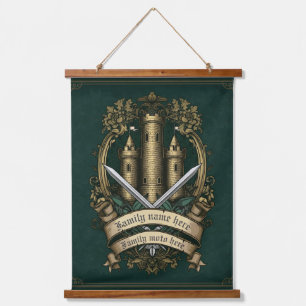 "Castle Crest of Honor"  Hangend Wandkleed
