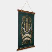 "Castle Crest of Honor"  Hangend Wandkleed (Gebogen)