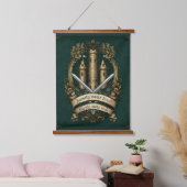 "Castle Crest of Honor"  Hangend Wandkleed (Slaapkamer)