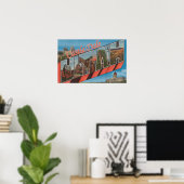 Castle Dale, Utah - grote lettertjes Poster (Thuiskantoor)