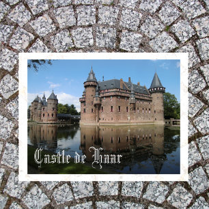 Castle de Haar, Utrecht, Nederland Briefkaart