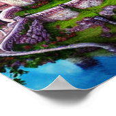 Castle Digital Fantasy Art Poster #02 (Hoek)