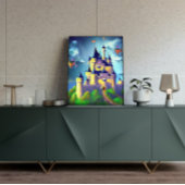 Castle Digital Fantasy Art Poster #03