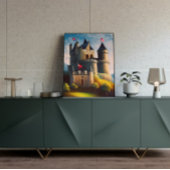 Castle Digital Fantasy Art Poster #06