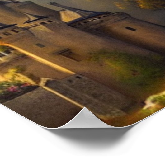 Castle Digital Fantasy Art Poster #12 (Hoek)