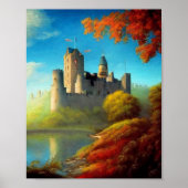 Castle Digital Fantasy Art Poster #13 (Voorkant)