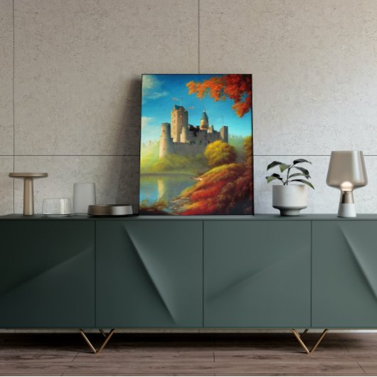 Castle Digital Fantasy Art Poster #13