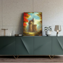 Castle Digital Fantasy Art Poster #15