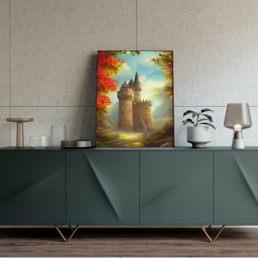 Castle Digital Fantasy Art Poster #15
