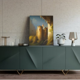 Castle Digital Fantasy Art Poster #18