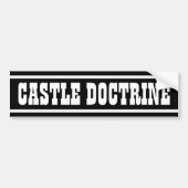 Castle Doctrine Bumpersticker (Voorkant)