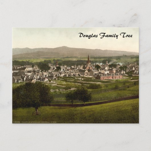Castle Douglas, Dumfries en Galloway, Schotland Briefkaart (Voorkant)