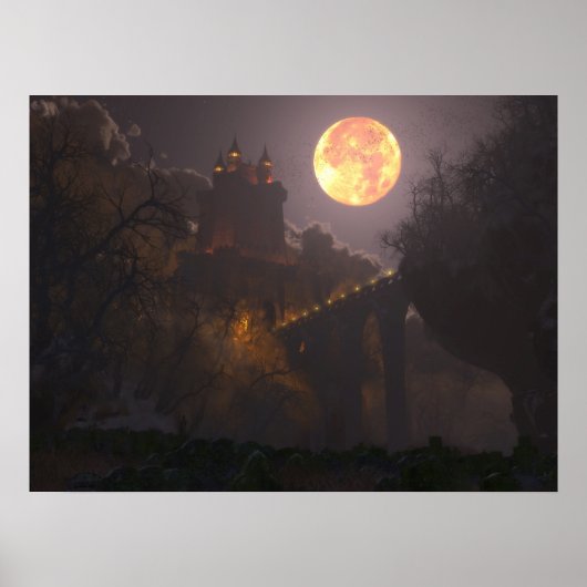 Castle Dracula (24x18) Poster (Voorkant)