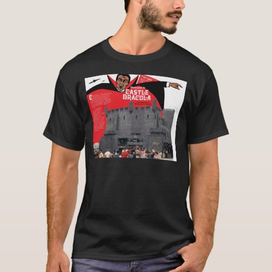 Castle Dracula in Wildwood, New Jersey T-shirt (Voorkant)