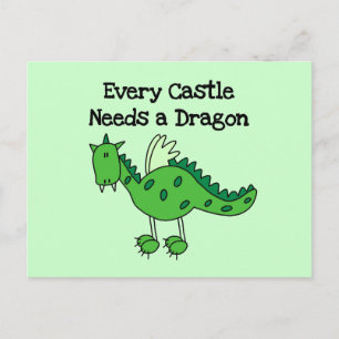 Castle Dragon Briefkaart