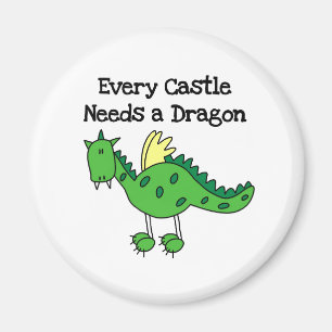 Castle Dragon Magneet