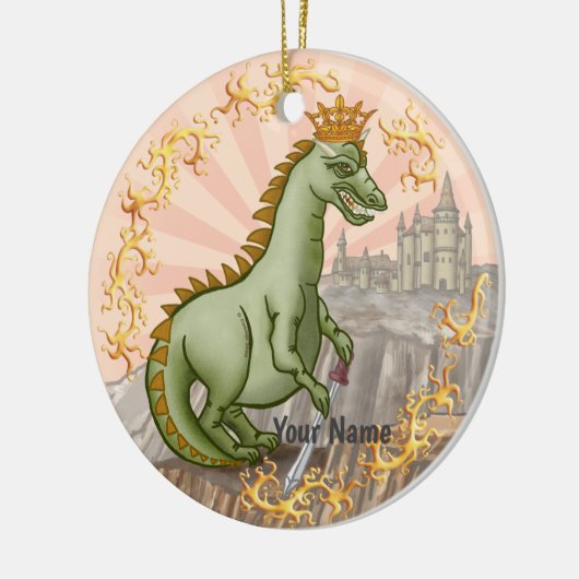 Castle Dragon ornament (Links)