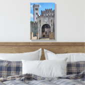 Castle Drawbridge Canvas Afdruk (Insitu (Slaapkamer))