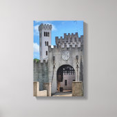 Castle Drawbridge Canvas Afdruk (Voorkant)