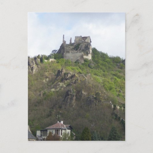 Castle Durnstein Duitsland Briefkaart (Voorkant)