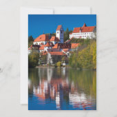 Castle en Abby bij de rivier Bedankkaart (Voorkant)