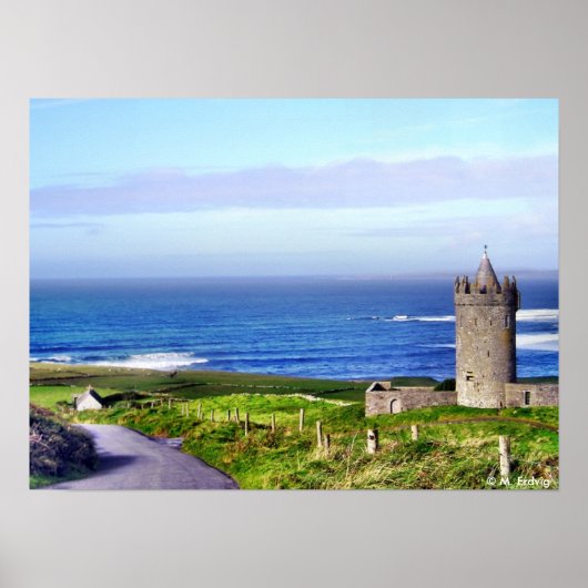 Castle en Cottage Print (Voorkant)
