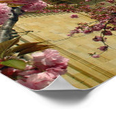 Castle en Flowers Poster (Hoek)