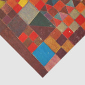 Castle en Sun door Paul Klee Tissuepapier (Detail)