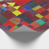 Castle en Sun, Paul Klee Cadeaupapier (Hoek)