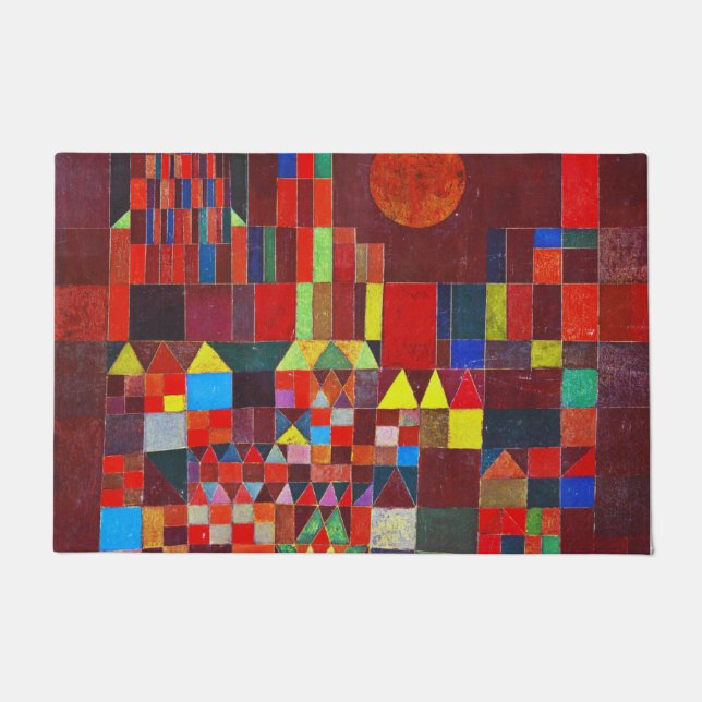 Castle en Sun, Paul Klee Deurmat (Voorkant)