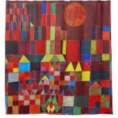 Castle en Sun, Paul Klee Douchegordijn (Voorkant)