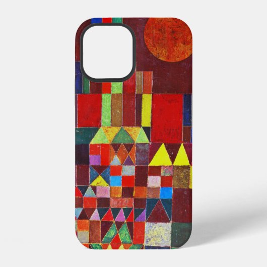 Castle en Sun, Paul Klee iPhone Hoesje (Achterkant)