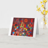 Castle en Sun, Paul Klee Kaart (Gele Bloem)