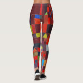 Castle en Sun, Paul Klee Leggings (Achterkant)