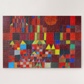 Castle en Sun, Paul Klee Legpuzzel (Horizontaal)