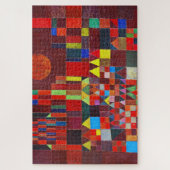Castle en Sun, Paul Klee Legpuzzel (Verticaal)