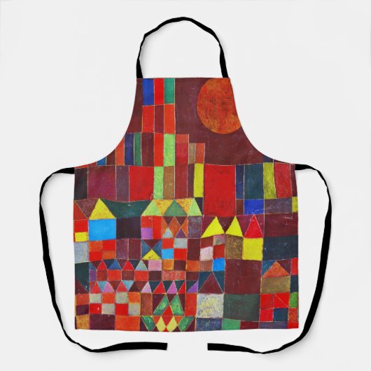 Castle en Sun, Paul Klee Schort (Voorkant)