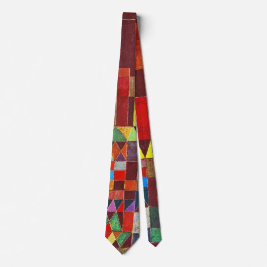 Castle en Sun, Paul Klee Stropdas (Voorkant)