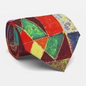 Castle en Sun, Paul Klee Stropdas (Opgerold)