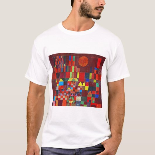Castle en Sun, Paul Klee T-shirt (Voorkant)