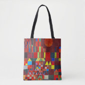 Castle en Sun, Paul Klee Tote Bag (Voorkant)