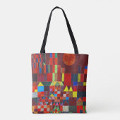 Castle en Sun, Paul Klee Tote Bag (Achterkant)