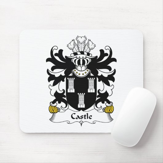 Castle Family Crest Muismat (Met muis)