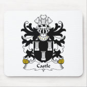 Castle Family Crest Muismat (Voorkant)